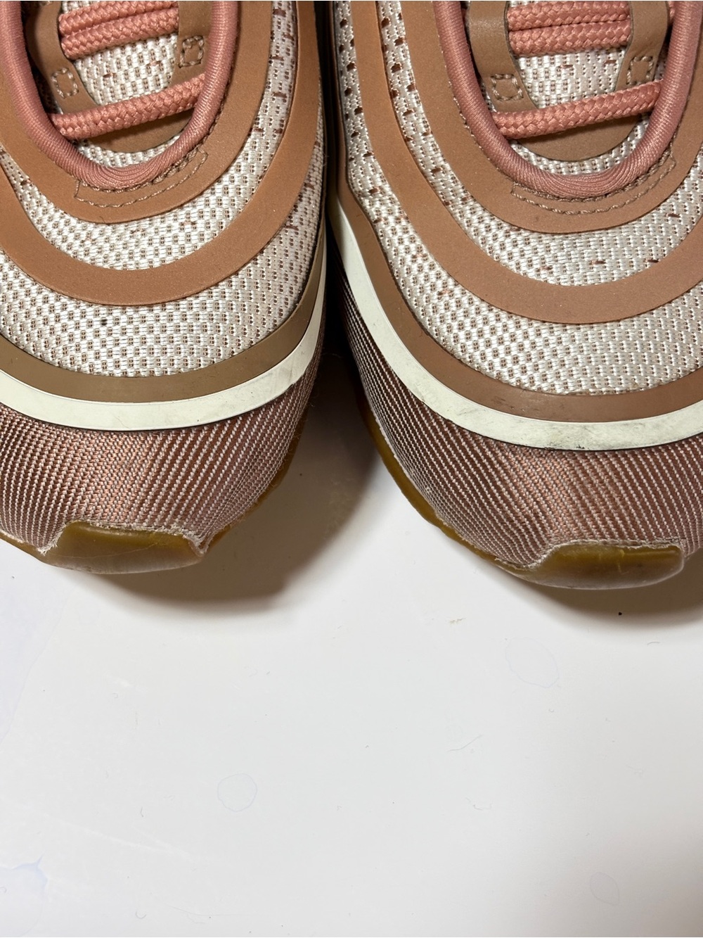 Nike Air Max 97 Ultra 17 Metallic Rose Gold Sneakers 8.5 - Picture 7 of 9